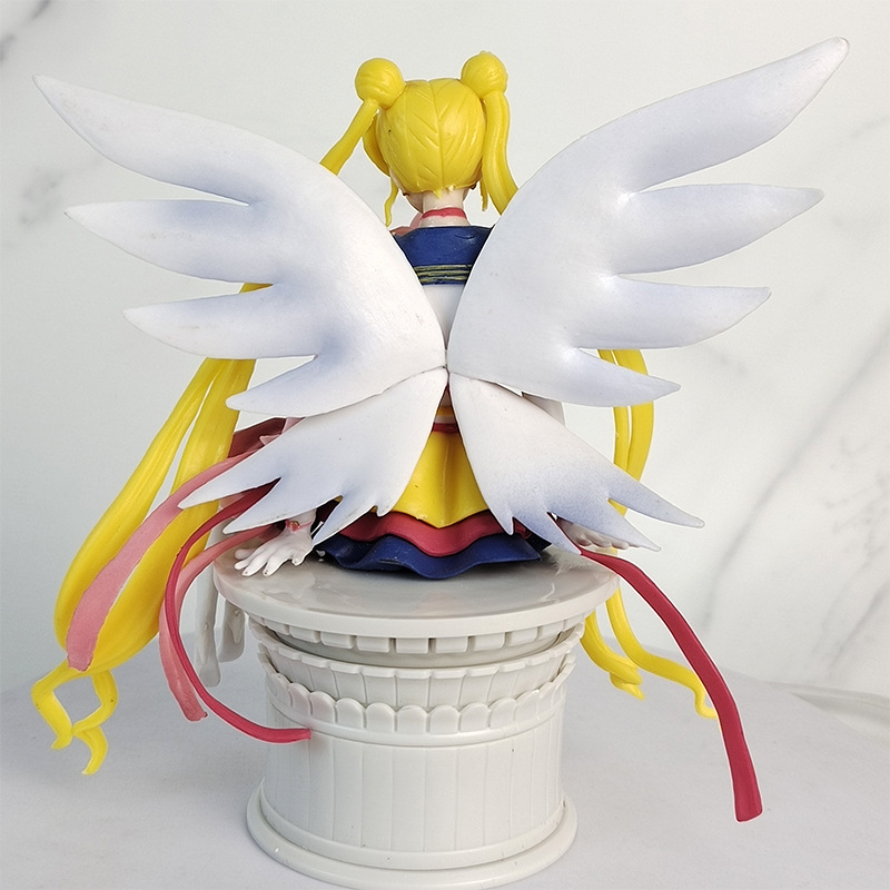 Mô Hình Nhân Vật Tiểu Thuyết Công Chúa chibiusa / Thủy Thủ Mặt Trăng 14cm Bằng pvc