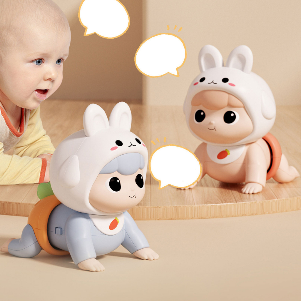 Predolo Búp Bê Bò Điện Tử Có Nhạc Dành Cho Bé 6 Đến 12 Tháng Tuổi