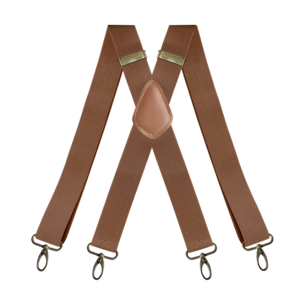 Dây Đai Quần 4 Kẹp Hình Chữ x Rộng 3.5cm Bản Rộng 3.5cm Unisex