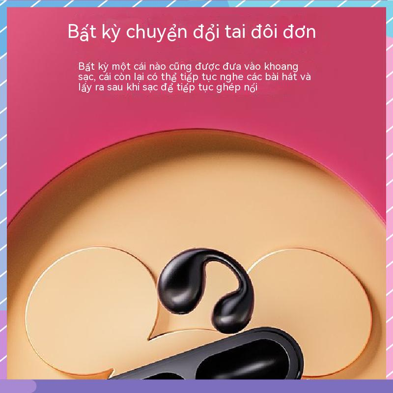 DISNEY Tai Nghe Bluetooth 5.0 Không Dây Có Kẹp Chất Lượng Cao Âm Thanh Sống Động Cho Samsung / Xiaomi / oppo / vivo