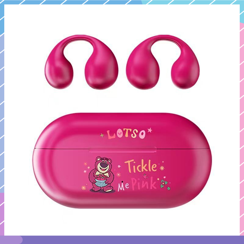 DISNEY Tai Nghe Bluetooth 5.0 Không Dây Có Kẹp Chất Lượng Cao Âm Thanh Sống Động Cho Samsung / Xiaomi / oppo / vivo