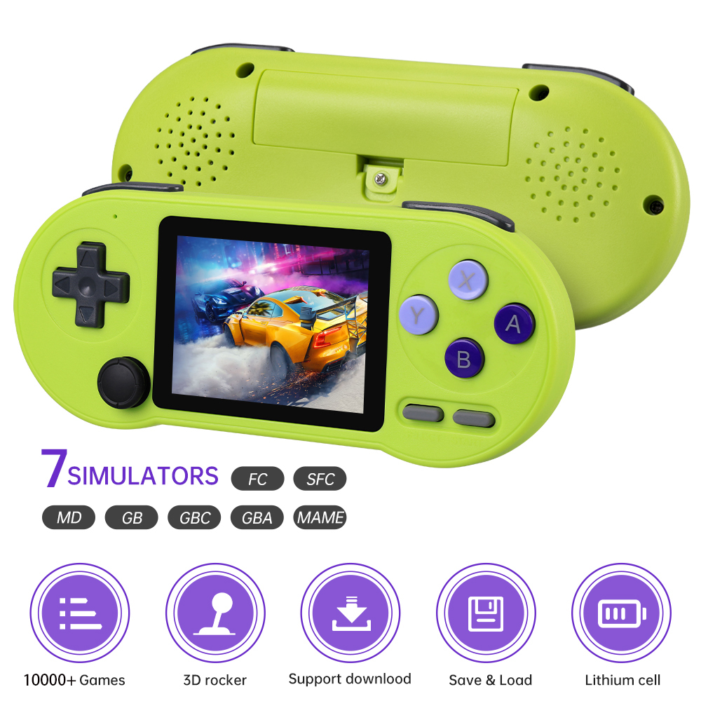 Máy Chơi Game Cầm Tay SF2000 Màn Hình 3.0 inch / IPS HD 32G Tích Hợp 10000 Trò Chơi Cổ Điển
