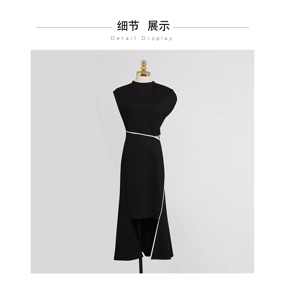 Đầm Đuôi Cá Màu Đen Thanh Lịch Thời Trang Hàn Quốc 2023