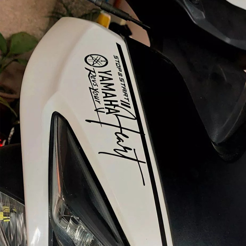 Miếng Dán Trang Trí Chống Thấm Nước Dành Cho Xe Máy Yamaha