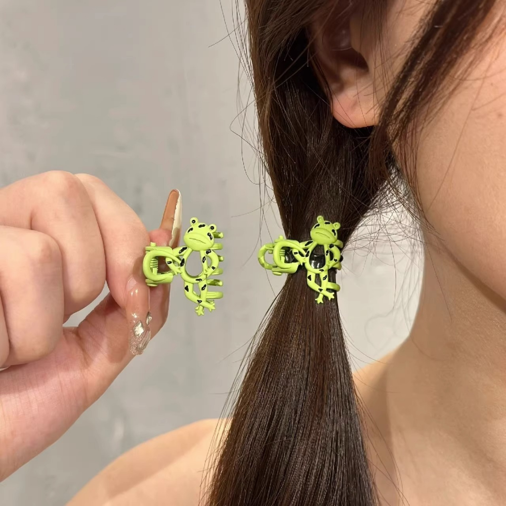Kẹp Tóc Hình Chú Ếch Vui Nhộn Thời Trang Mùa Hè Cho Nữ