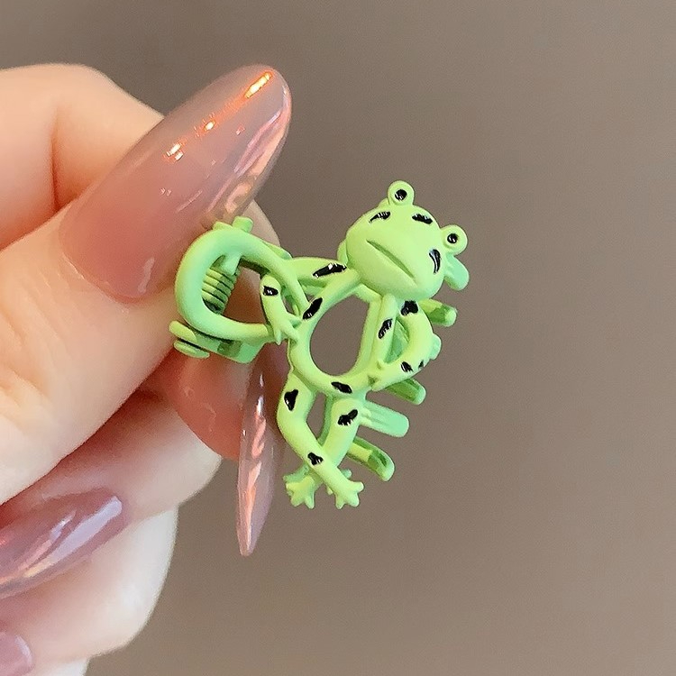 Kẹp Tóc Hình Chú Ếch Vui Nhộn Thời Trang Mùa Hè Cho Nữ