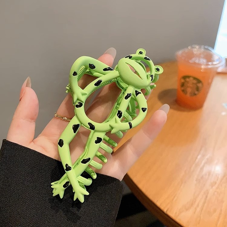 Kẹp Tóc Hình Chú Ếch Vui Nhộn Thời Trang Mùa Hè Cho Nữ