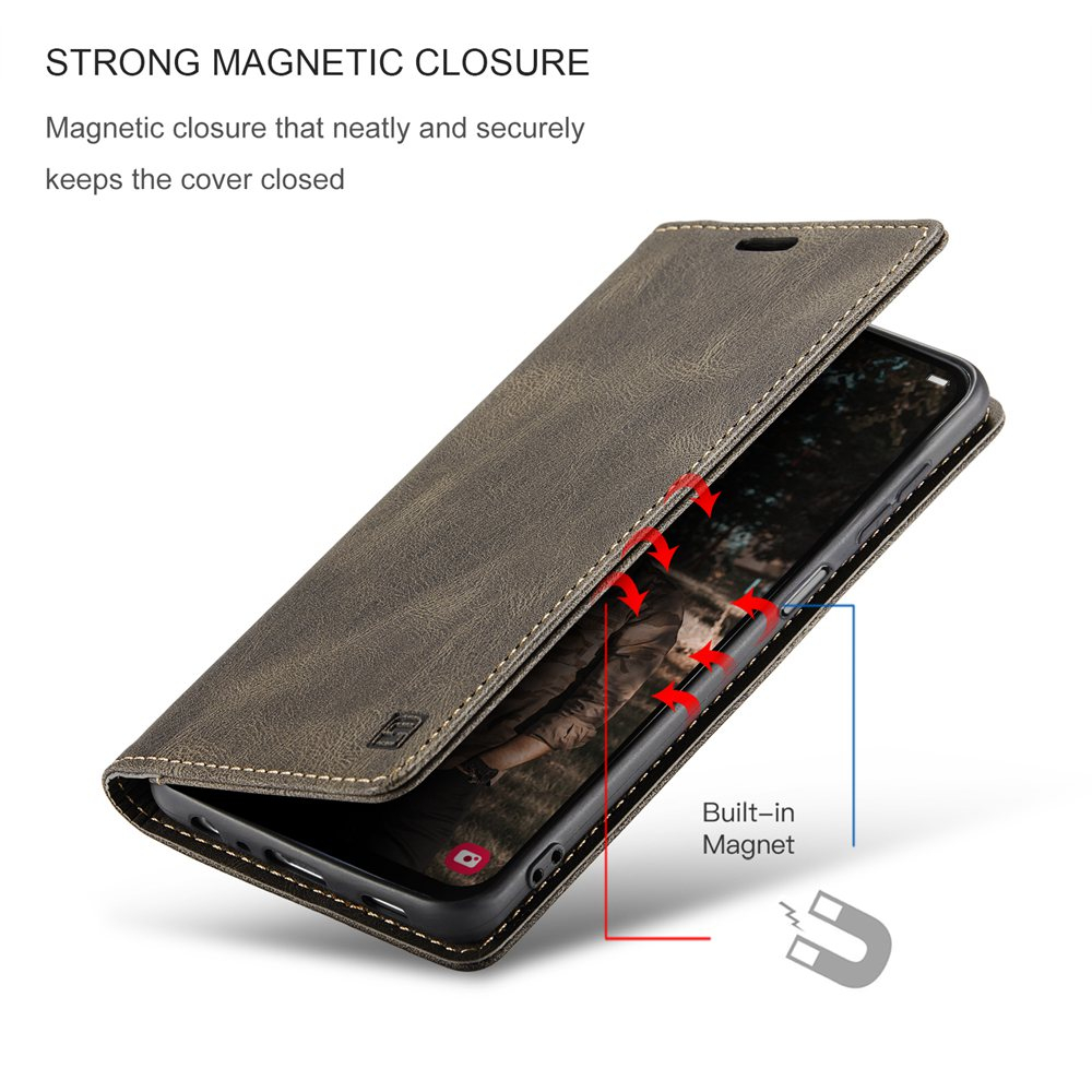 Bao Da Điện Thoại Nắp Lật Từ Tính Phong Cách Retro Cho Samsung Galaxy A04 A04S A12 A13 A14 A23 A24 A33 A34 A53 A54 A73