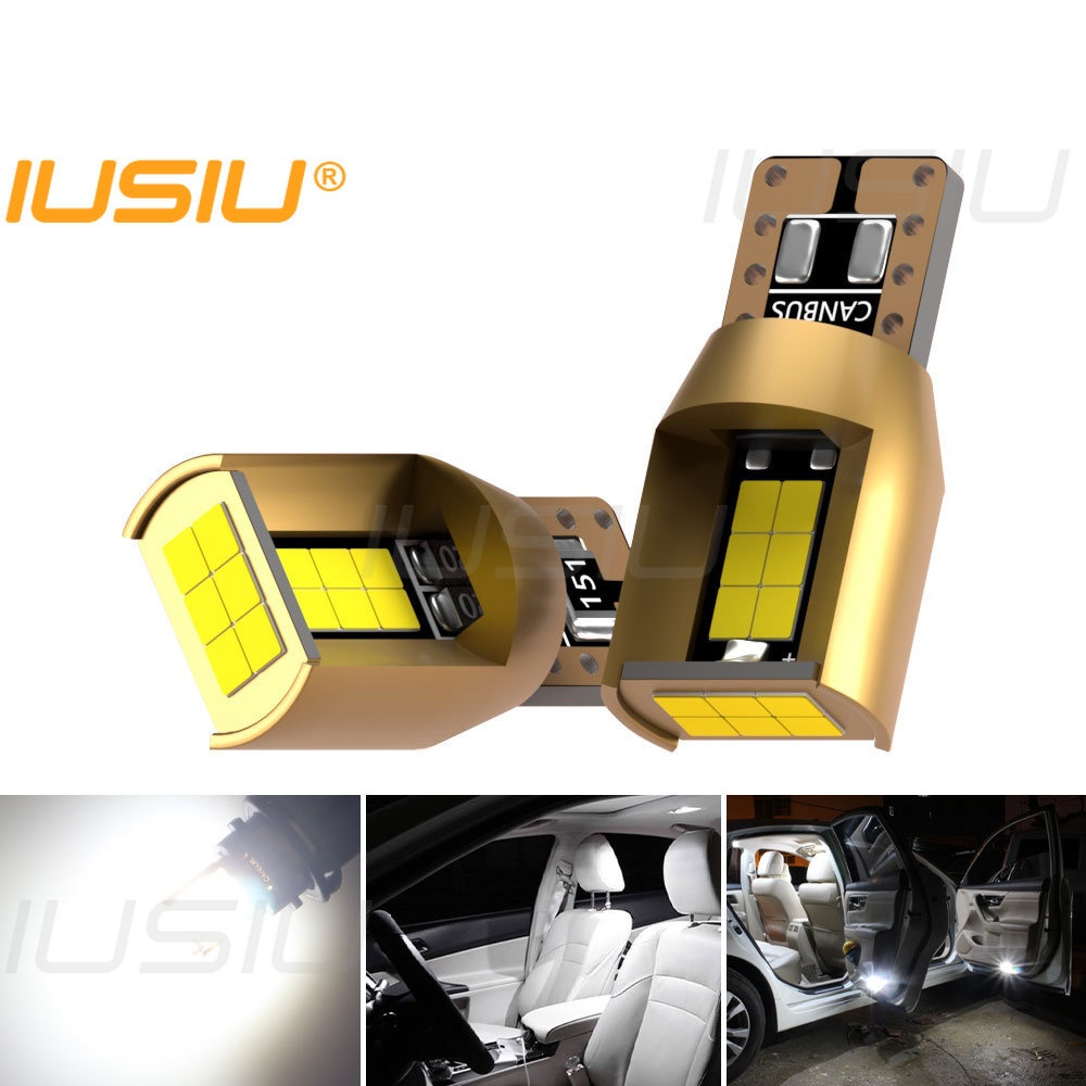 Đèn Led T10 194 W5W WY5W 2016 18SMD Ánh Sáng Trắng Cao Cấp Cho Xe Ô Tô