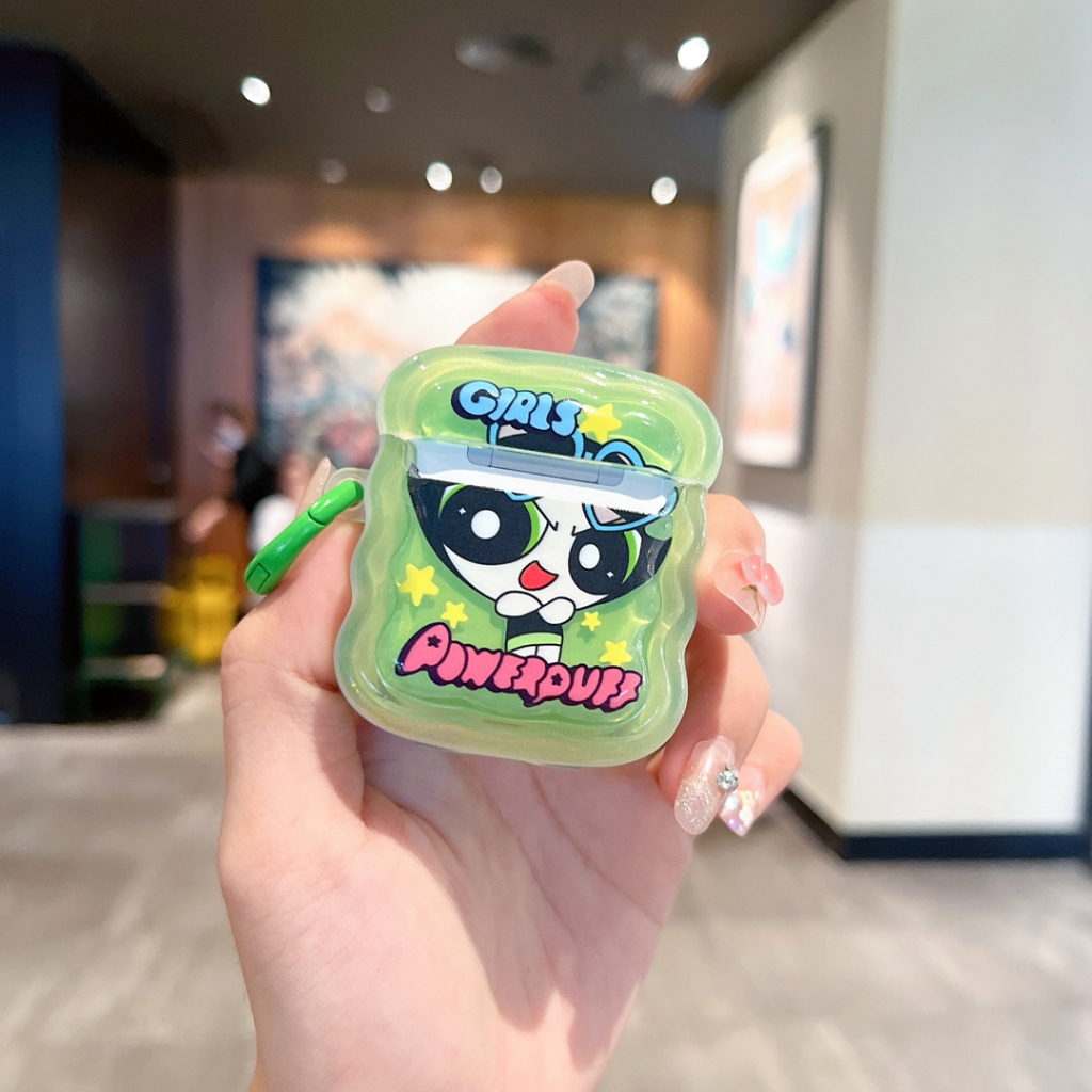 Vỏ Bảo Vệ Hộp Sạc Tai Nghe Airpods pro gen 2 / 1 / 2 / pro Hình Các Cô Gái Siêu Nhân Dễ Thương