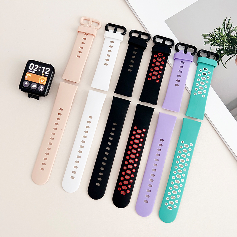 Dây Đeo Silicone Thay Thế Cho Đồng Hồ Thông Minh Xiaomi Redmi Watch2 Lite Redmi Watch 2