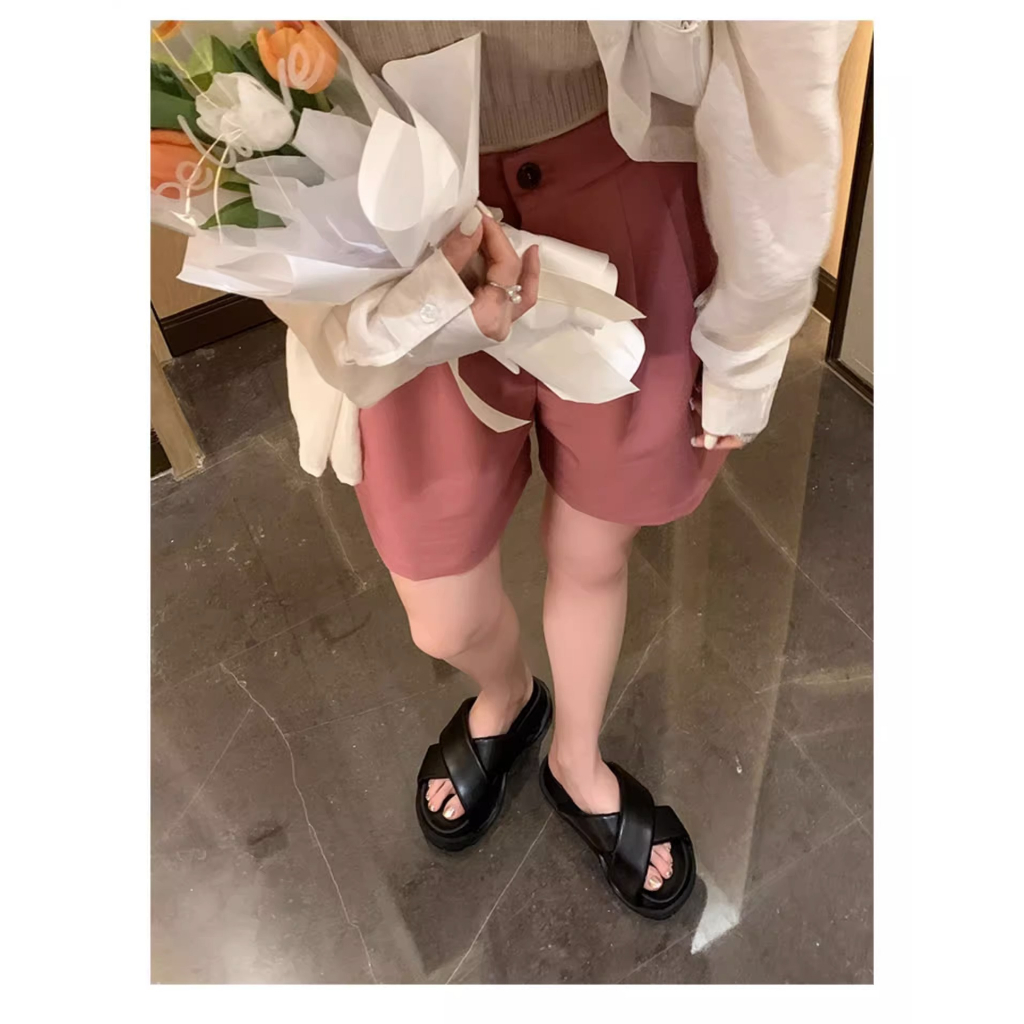 Dép Sandal Đế Xuồng Dày Quai Chéo Hở Ngón Phong Cách Mới 2023