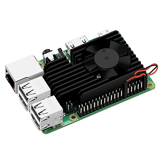 Bộ Tản Nhiệt Bằng Nhôm Mực Tím 52pi raspberry pi 4 pi 4 Cho raspberry 52pi raspberry pi 4 / 3