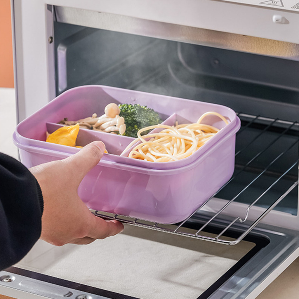 ModernHome Hộp Cơm Nhiều Ngăn Bento Di Động Thân Thiện Với Môi Trường Dành Cho Học Sinh Văn Phòng Tại Nhà