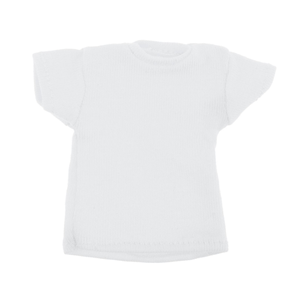 Áo Thun Tay Ngắn Dáng Rộng Thời Trang Cho Búp Bê 6 "Tỷ Lệ 1: 12