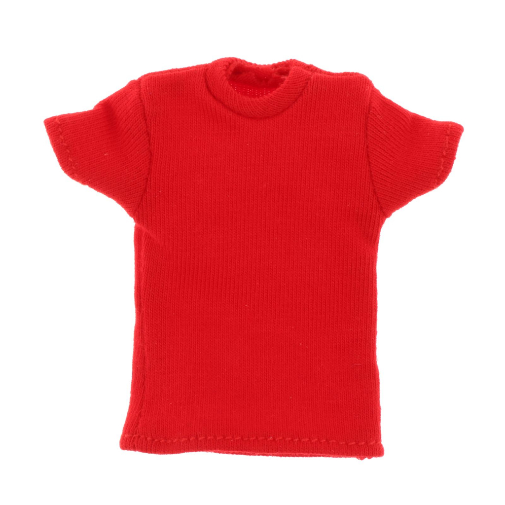 Áo Thun Tay Ngắn Dáng Rộng Thời Trang Cho Búp Bê 6 "Tỷ Lệ 1: 12