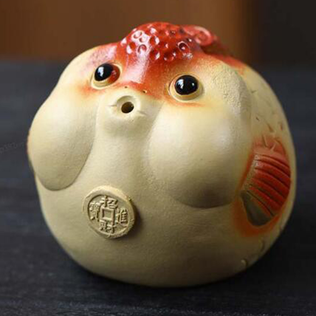 Kesoto Tượng cá sấu Trà Điêu Khắc Thú Cưng điêu khắc độc đáo trang trí nội thất/ Bàn