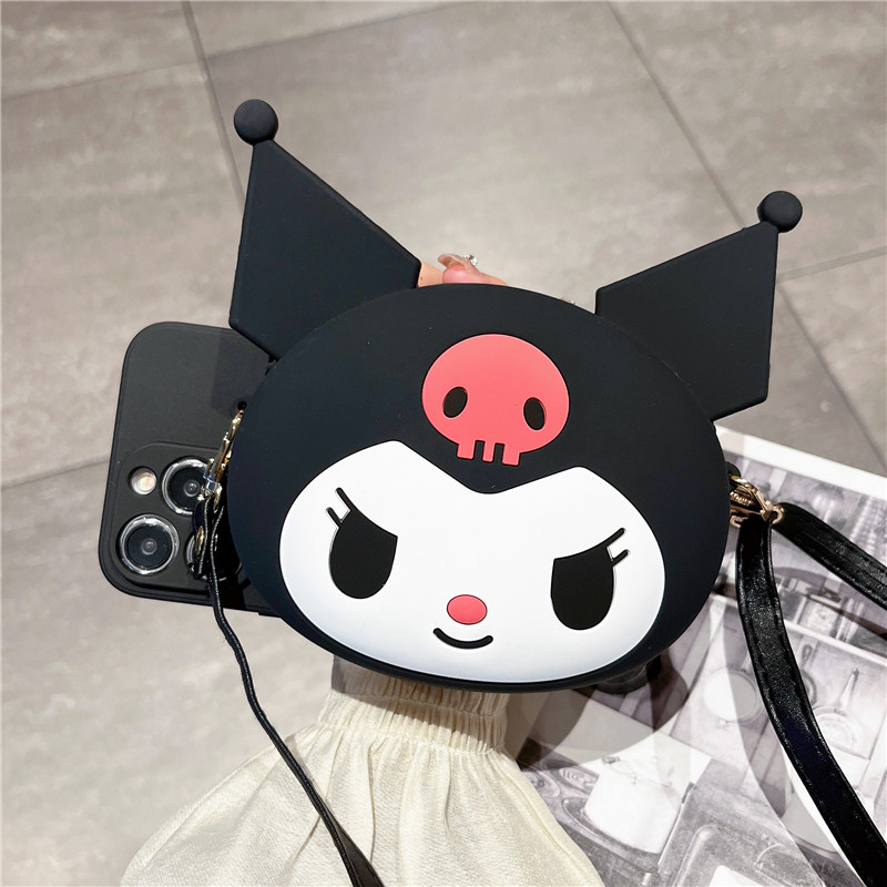 Ốp Điện Thoại Mềm Dạng Ví Họa Tiết Kuroni Cho Samsung A13 A14 A12 A23 A52 A32 A50S A30S A22 5G A71 A51 A14 A04S A34 A54