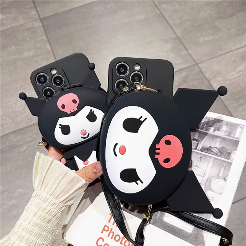 Ốp Điện Thoại Mềm Dạng Ví Họa Tiết Kuroni Cho Samsung A13 A14 A12 A23 A52 A32 A50S A30S A22 5G A71 A51 A14 A04S A34 A54