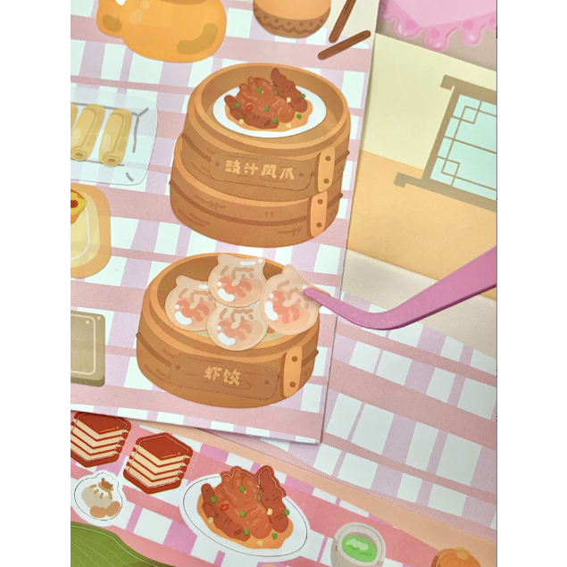 Sticker Goo Dán Trang Trí Dễ Thương Cho Bé Gái