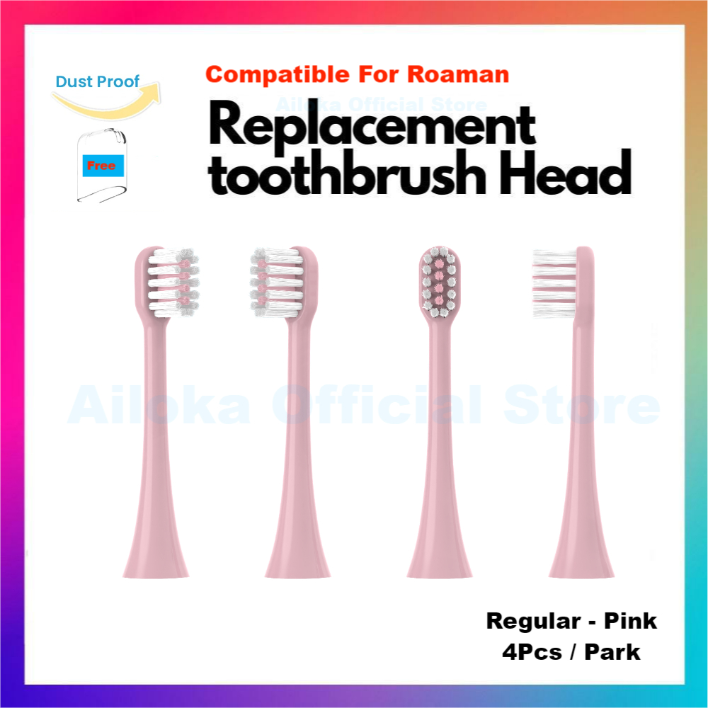 20 cái - Bàn Chải Đánh Răng Điện Cho Romaman t3 / t5 / t6 / t10s / e7 / s3 / t20 / p6