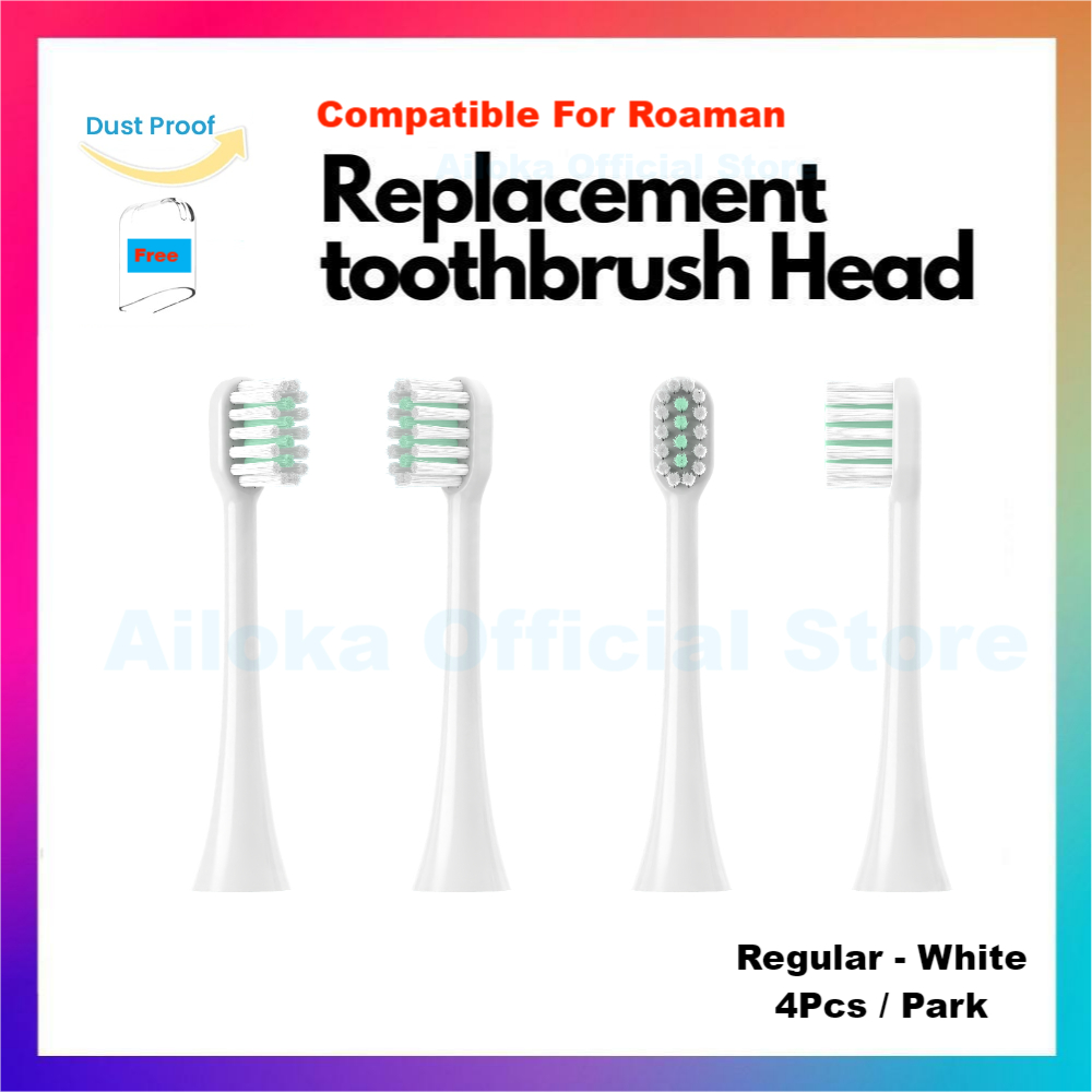 20 cái - Bàn Chải Đánh Răng Điện Cho Romaman t3 / t5 / t6 / t10s / e7 / s3 / t20 / p6