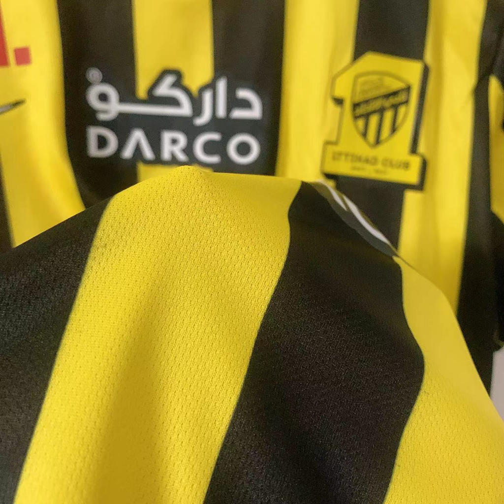 Áo Bóng Đá 23 / 24 Al-Ittihad Size S-2XL Chất Lượng