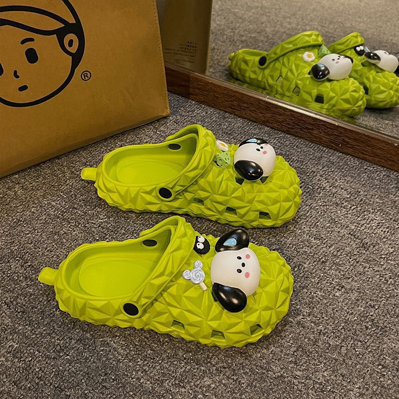 Dép sầu riêng  dép đôi trong nhà  dép cross  phim hoạt hình thời trang dép Hàn Quốc  AA6478
