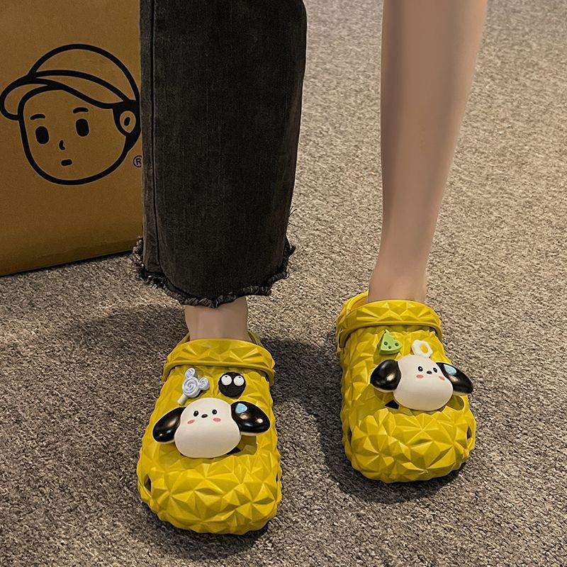 Dép sầu riêng  dép đôi trong nhà  dép cross  phim hoạt hình thời trang dép Hàn Quốc  AA6478