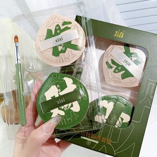 Xixi Bộ Mút Trang Điểm Ướt Và Khô Siêu Mềm Cho Nữ Phụ Kiện Chuyên Dụng Cho Xe D5622 d562