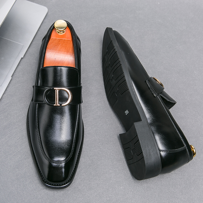 Giày Lười Da Moccasin Thoải Mái Nhập Khẩu Mới Chất Lượng Cao Cho Nam