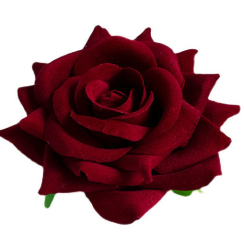 Kẹp Tóc Hình Hoa Hồng Đỏ Phong Cách Retro Cho Nữ