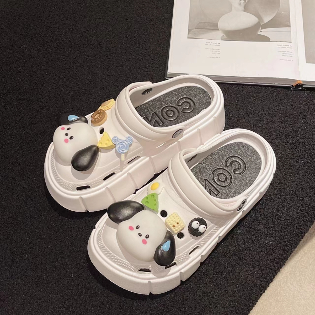 FEIJIANU dép Cross dép sandal nữ giày đi biển đáng yêu thoải mái 26Z23062932