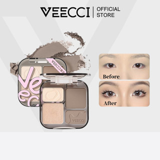 VEECCI Bảng phấn bắt sáng và tạo khối Tự nhiên Lâu trôi Chống nước 8g