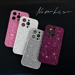 [Kim cương sẽ không rơi] Dành cho iPhone 16 Pro Max 11 15promax Flash Diamond Ốp điện thoại iPhone 14 13 12 Pro Max 13promax Ốp lưng TPU lấp lánh thời trang