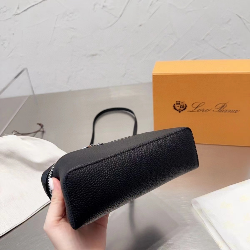 Túi Xách Nữ Loro*Piana Gigi Cùng một loại Đầu Lâu Bò Thật Túi Đeo Chéo Đa Năng Thời Trang