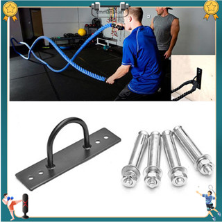 Bán hàng nóng Treo Tường Móc Miếng Lót Mắt Tấm Kim Loại Vòng Huấn Luyện Dây Xoay Tập Gym
