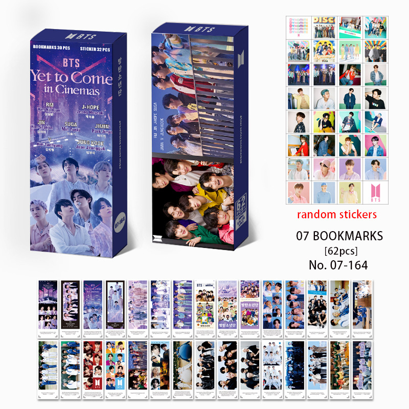 BTS Proof & 2022FESTA 9th Bookmark Stickers