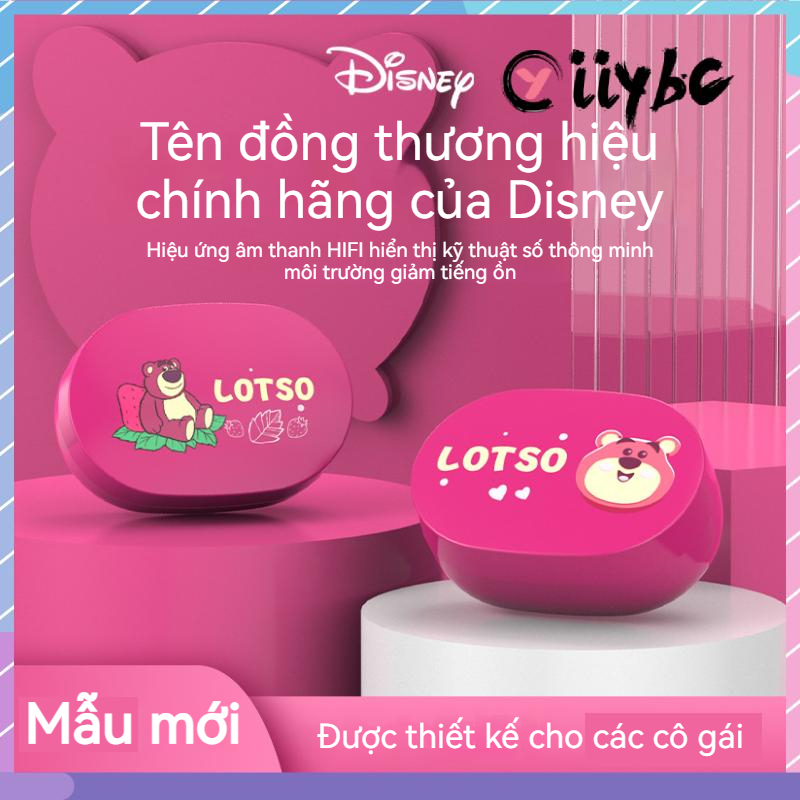 Tai Nghe Bluetooth 5.0 Không Dây Chống Tiếng Ồn Kiểu Dáng Disney Cho Samsung / Xiaomi / oppo / vivo