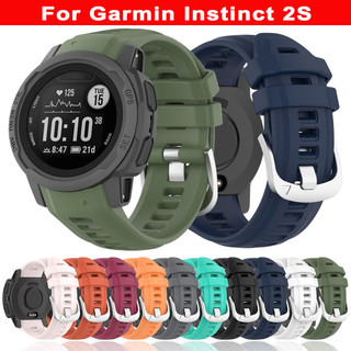 Dây Đeo Thay Thế Bằng Silicone Cho Đồng Hồ Thể Thao Garmin Instinct 2S