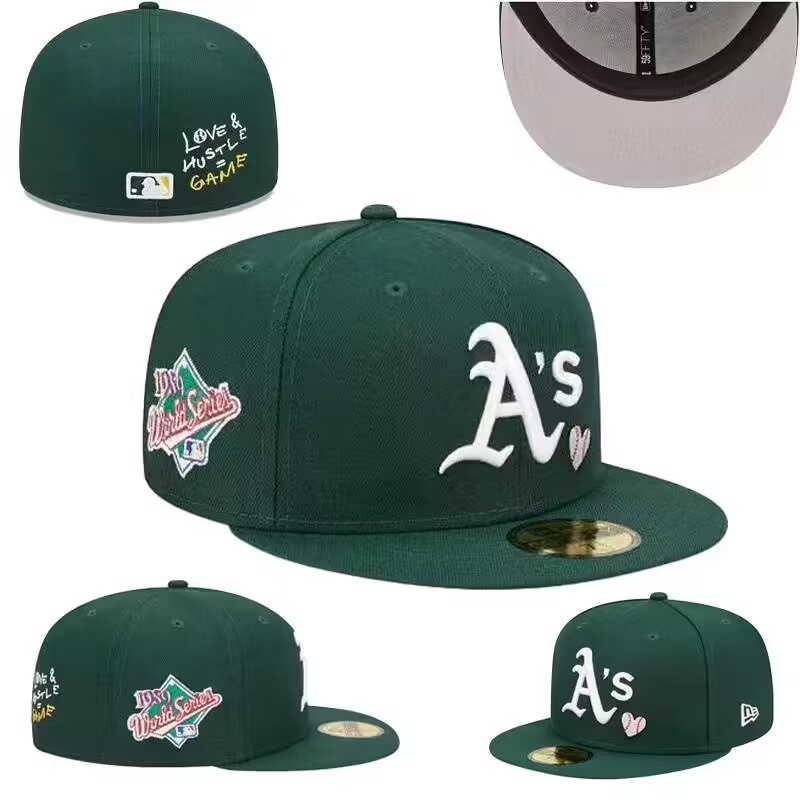 Mũ Lưỡi Trai Thêu Chữ Era MLB Oakland Thời Trang Dành Cho Cả Nam Và Nữ 59FIFTY