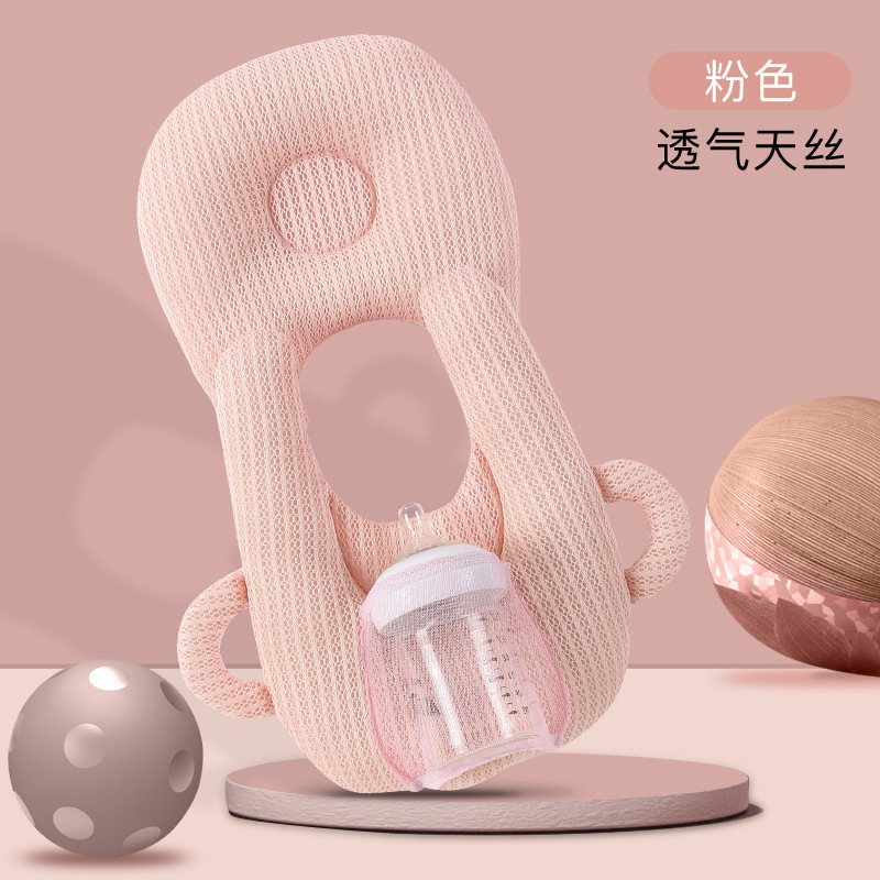 TinyLand Gối Cho Bé Sơ Sinh Cotton Thoáng Khí Đa Năng Có Thể Điều Chỉnh Giá Đỡ Bình Sữa Trẻ Mới Biết Đi cmman