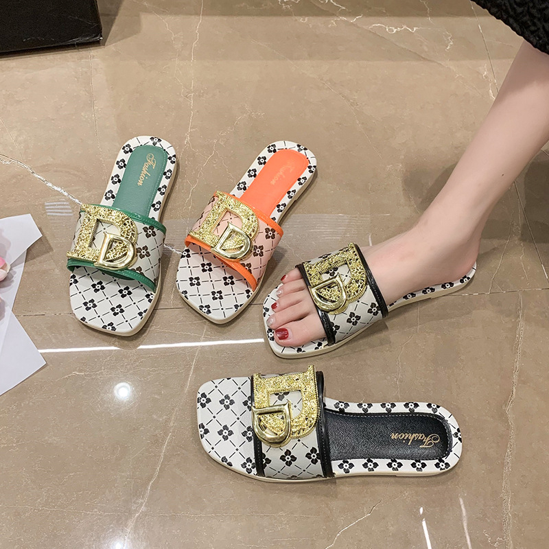 Dép Sandal Đế Mềm Dày Thời Trang Mùa Hè 2023 Phong Cách Mới Cho Nữ