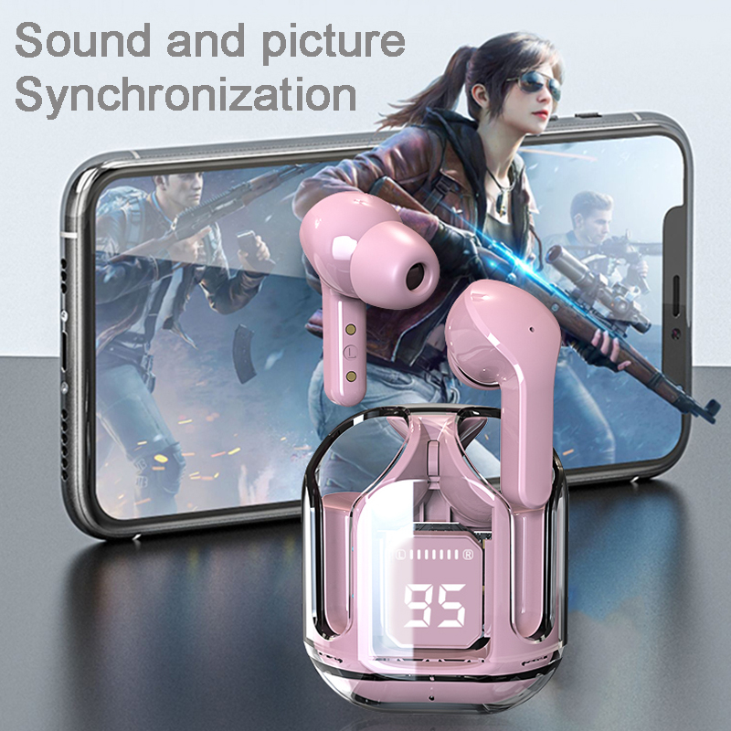 Tai nghe không dây 5.3 HIFI Chống Nước IPX4 Giảm Tiếng Ồn Thông Minh Có Màn Hình LED Kỹ Thuật Số