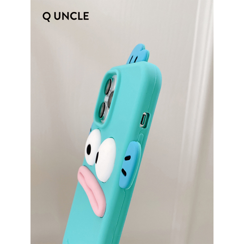 Ốp Điện Thoại Silicon Mềm Họa Tiết Hoạt Hình Hangyodon Dễ Thương Cho iPhone 13 Pro 14 14 Pro Max