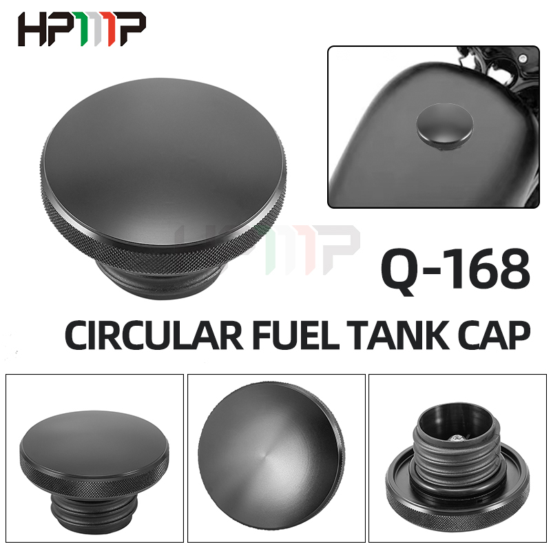 Nắp Đậy Bình Nhiên Liệu CNC Dành Cho Xe Mô Tô Harley Davidson Softail Dyna Road King Sportster 883 1200