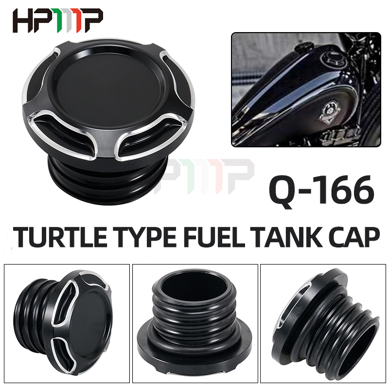 Nắp Đậy Bình Nhiên Liệu CNC Dành Cho Xe Mô Tô Harley Davidson Softail Dyna Road King Sportster 883 1200