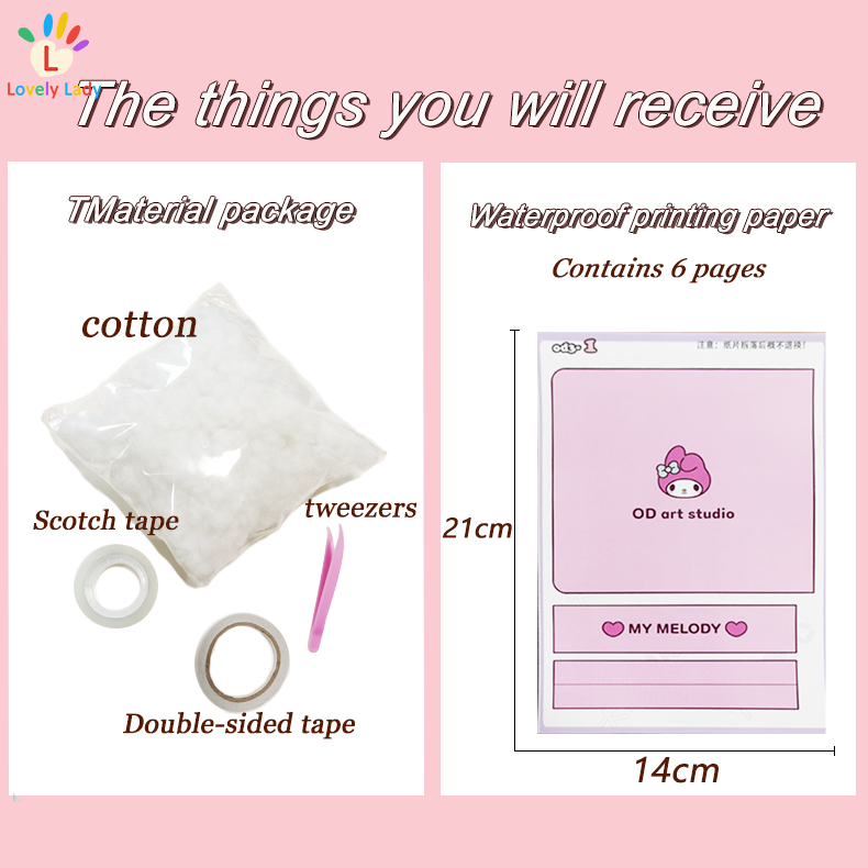 Sách Dán Hình Dán KUROMI My Melody DIY Giáo Dục Theo Phương Pháp Montessori Cho Bé Gái 8-12 Tuổi