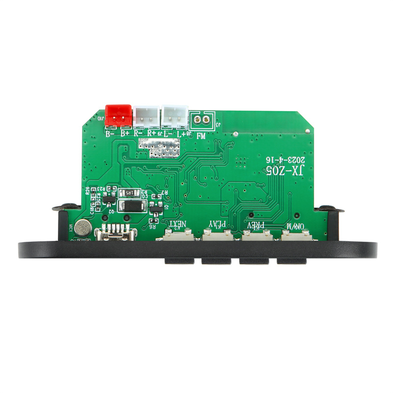 Bảng Mạch Giải Mã Bluetooth 5.0 MP3 DC 3.7-5V 1A Hỗ Trợ Nghe Đài FM MP3 Cổng 3.5mm Aux Với Mic 2X3W Cho Xe Hơi