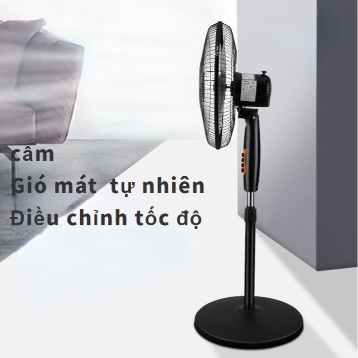 Quạt Cây Đứng Quạt đứng Khoảng cách xa bệ dao động gió mạnh yên tĩnh THREELIVES